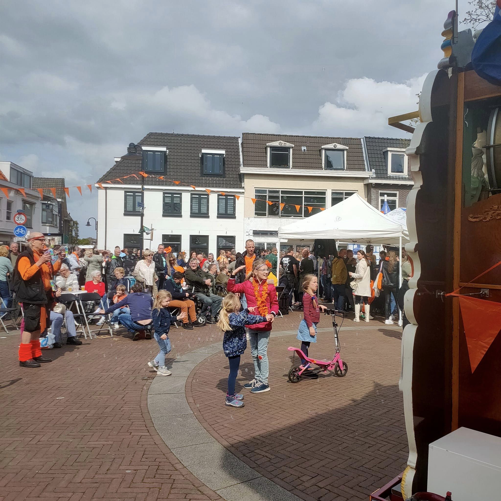 draaiorgel drehorgel orgue de barbarie Koningsdag 2024 Kingsday street organ barrel organ
