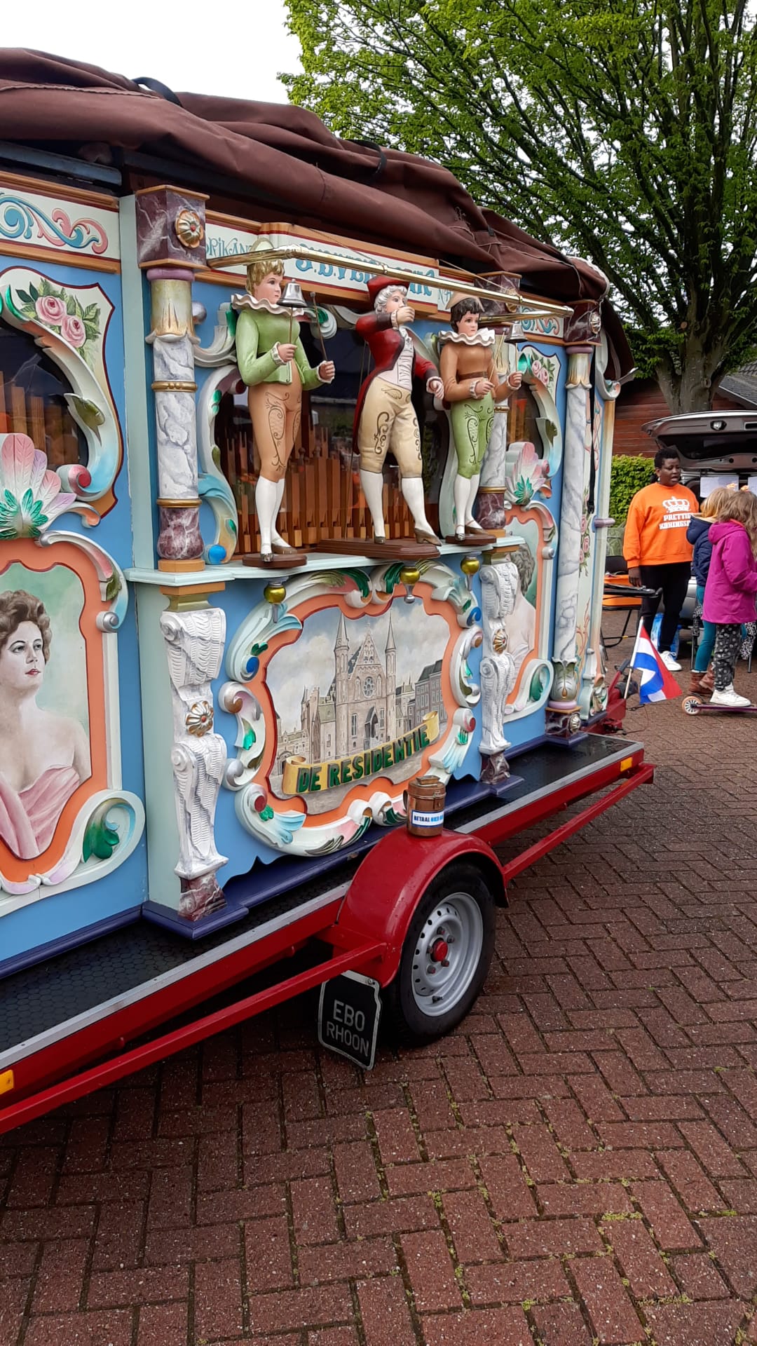 draaiorgel drehorgel orgue de barbarie Koningsdag 2024 Kingsday street organ barrel organ