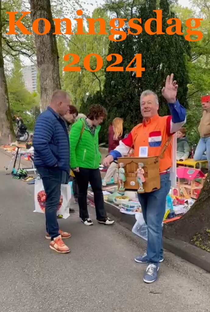 draaiorgel drehorgel orgue de barbarie Koningsdag 2024 Kingsday street organ barrel organ